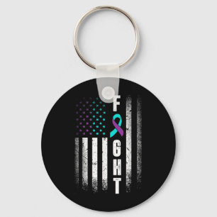 Amerikaanse Vlag Nood Preventie Zelfmoordbestrijdi Sleutelhanger