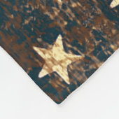 Amerikaanse vlag  noodlijdend fleece deken (Hoek)