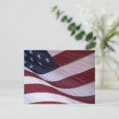 Amerikaanse vlag, North Carolina, VS Briefkaart (Staand voorkant)