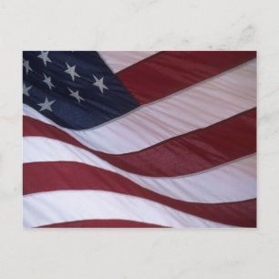 Amerikaanse vlag, North Carolina, VS Briefkaart