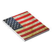 Amerikaanse vlag notitieblok (Schuin)