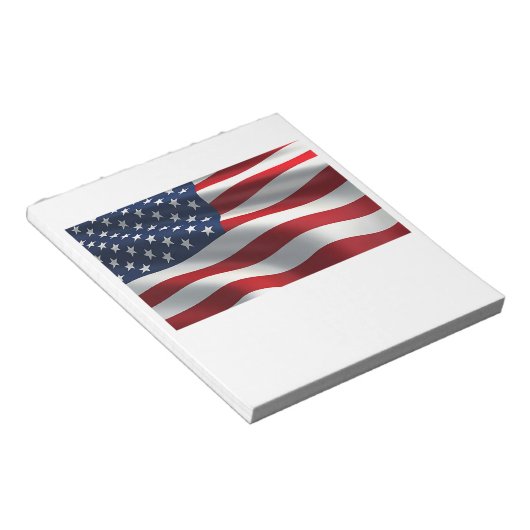 Amerikaanse vlag notitieblok (Schuin)