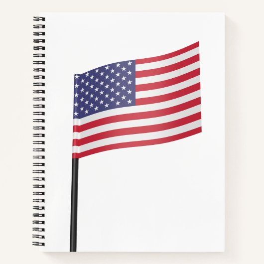 Amerikaanse vlag notitieboek (Voorkant)