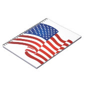 Amerikaanse vlag notitieboek (Linkerzijde)