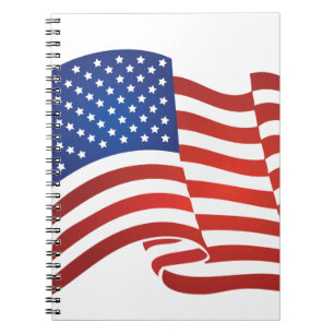 Amerikaanse vlag notitieboek