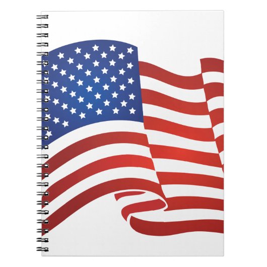 Amerikaanse vlag notitieboek (Voorkant)