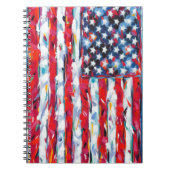 Amerikaanse vlag notitieboek (Voorkant)