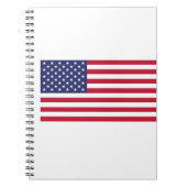 Amerikaanse vlag notitieboek (Voorkant)