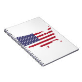Amerikaanse vlag notitieboek (Rechterzijde)