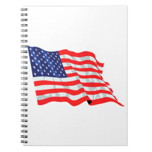 Amerikaanse vlag notitieboek