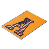 Amerikaanse vlag notitieboek (Linkerzijde)