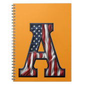 Amerikaanse vlag notitieboek (Voorkant)
