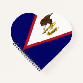 Amerikaanse vlag notitieboek (Voorkant)