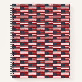 Amerikaanse vlag notitieboek