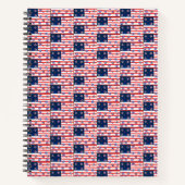 Amerikaanse vlag notitieboek (Voorkant)
