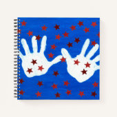 Amerikaanse vlag notitieboek (Voorkant)
