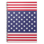 Amerikaanse vlag notitieboek (Voorkant)