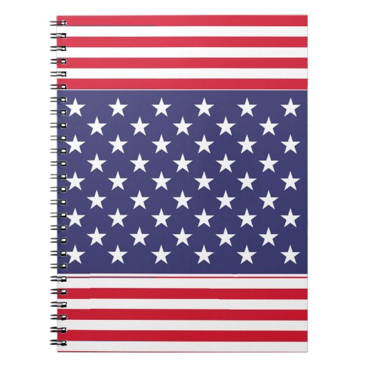 Amerikaanse vlag notitieboek (Voorkant)