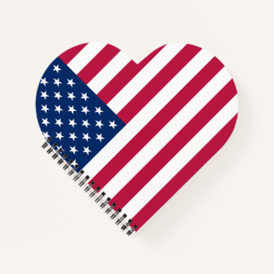 Amerikaanse vlag notitieboek