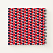 Amerikaanse vlag notitieboek (Achterkant)