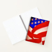 Amerikaanse vlag notitieboek (Binnen)