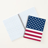 Amerikaanse vlag notitieboek (Binnen)