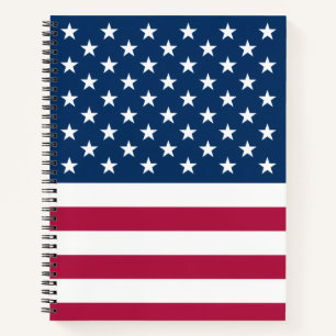 Amerikaanse vlag notitieboek