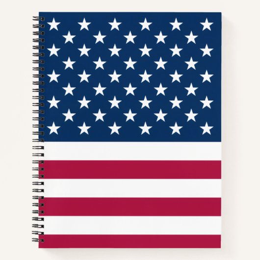 Amerikaanse vlag notitieboek (Voorkant)