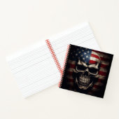 Amerikaanse vlag notitieboek (Binnen)