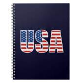  Amerikaanse vlag Notitieboek (Voorkant)