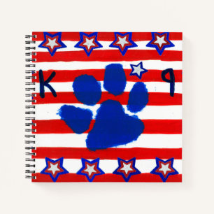 Amerikaanse vlag notitieboek