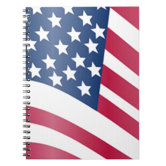 AMERIKAANSE VLAG NOTITIEBOEK (Voorkant)