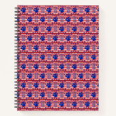 Amerikaanse vlag notitieboek (Voorkant)