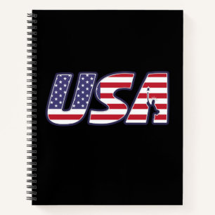 Amerikaanse vlag notitieboek