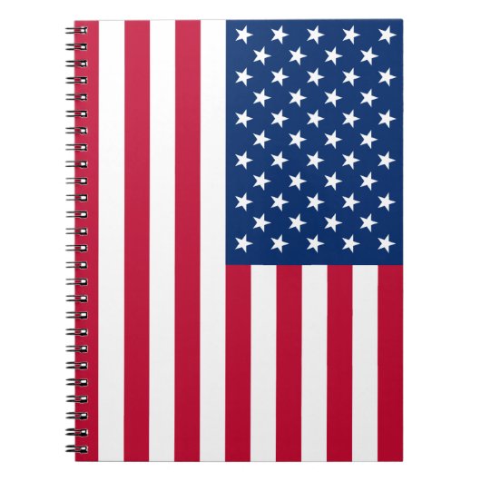 Amerikaanse vlag notitieboek (Voorkant)
