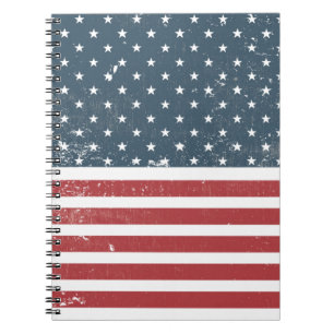 Amerikaanse vlag notitieboek