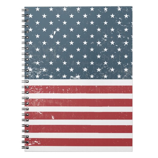 Amerikaanse vlag notitieboek (Voorkant)