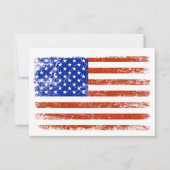 Amerikaanse vlag notitiekaartje (Voorkant)
