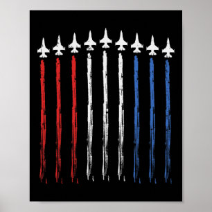 Amerikaanse Vlag Onafhankelijkheid 4 juli Patriot Poster