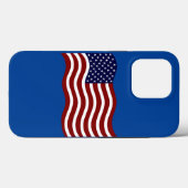 Amerikaanse vlag/Onafhankelijkheidsdag Case-Mate iPhone Case (Achterkant (horizontaal))