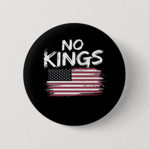 Amerikaanse Vlag Ondersteboven Gedistresseerd Geen Ronde Button 5,7 Cm