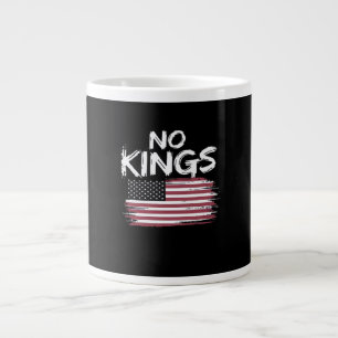 Amerikaanse Vlag Ondersteboven Noodtoestand Geen K Grote Koffiekop