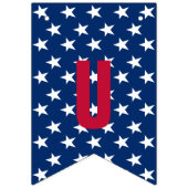 Amerikaanse vlag op 4 juli Bash Vlaggetjes (Tweede vlag)