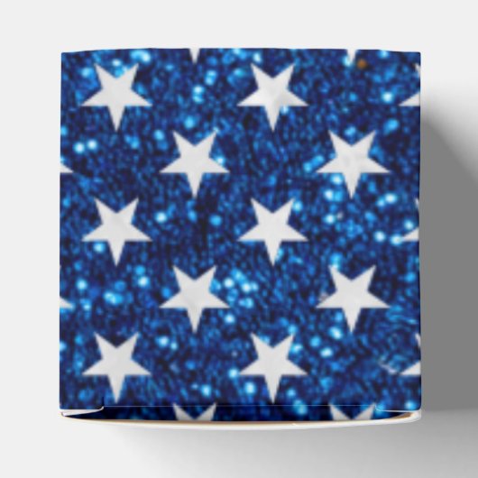 Amerikaanse vlag op 4 juli bedankdoosjes (Bovenkant)