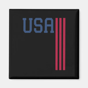 Amerikaanse vlag op 4 juli magneet