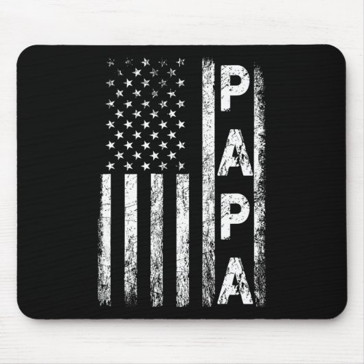 Amerikaanse vlag op 4 juli Muismat (Voorkant)