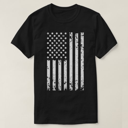 Amerikaanse vlag op 4 juli  Patri T-shirt (Design voorkant)