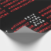 amerikaanse vlag op 4 juli picknick vuurwerk wit cadeaupapier (Hoek)