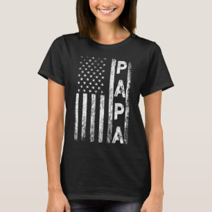Amerikaanse vlag op 4 juli T-shirt