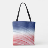 Amerikaanse vlag op 4 juli tote bag (Achterkant)